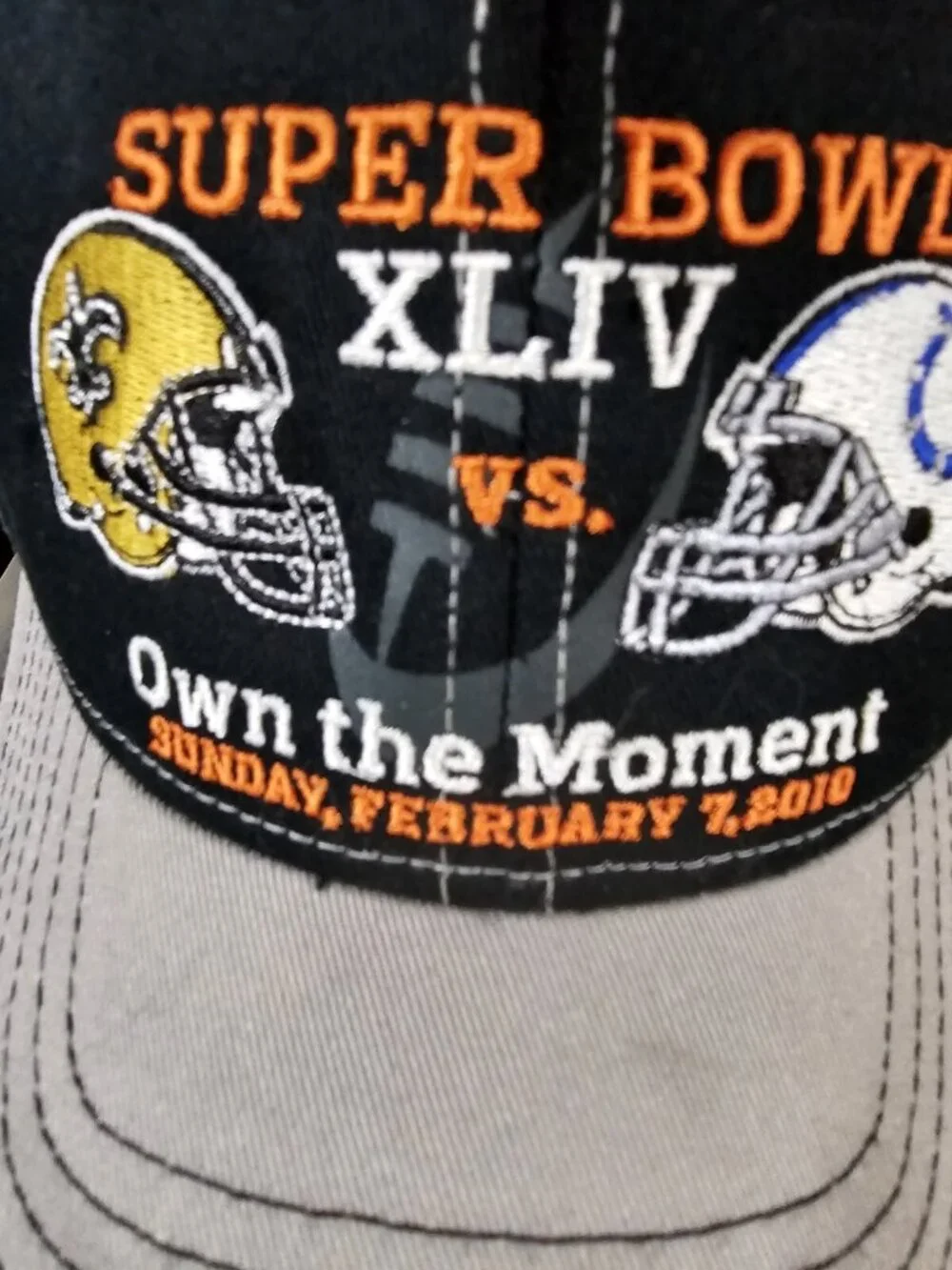 SUPER BOWL XLIV NFL TEAMS INDIANAPOLIS COLTS NEW ORLEANS SAINTS REBOOK HAT Cap